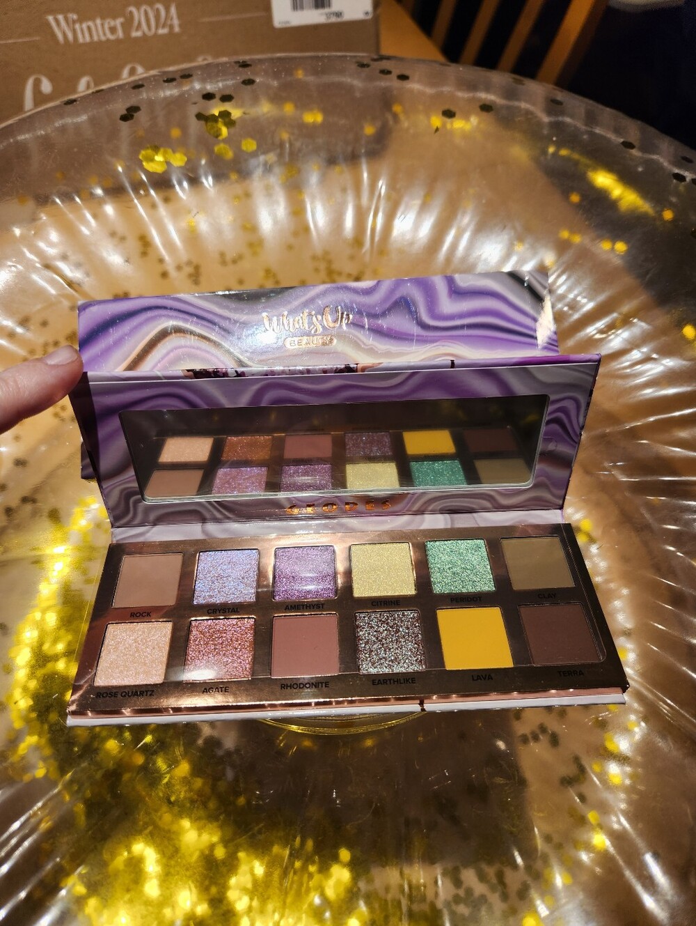 What's Up Beauty Geode Eyeshadow Palette
